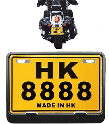 【未使用】Hawaii モーターサイクルプレート 　　　バイク ナンバープレート Yahoo!オークション - ビンテージ 希少 Hawaii ハワイ バイク